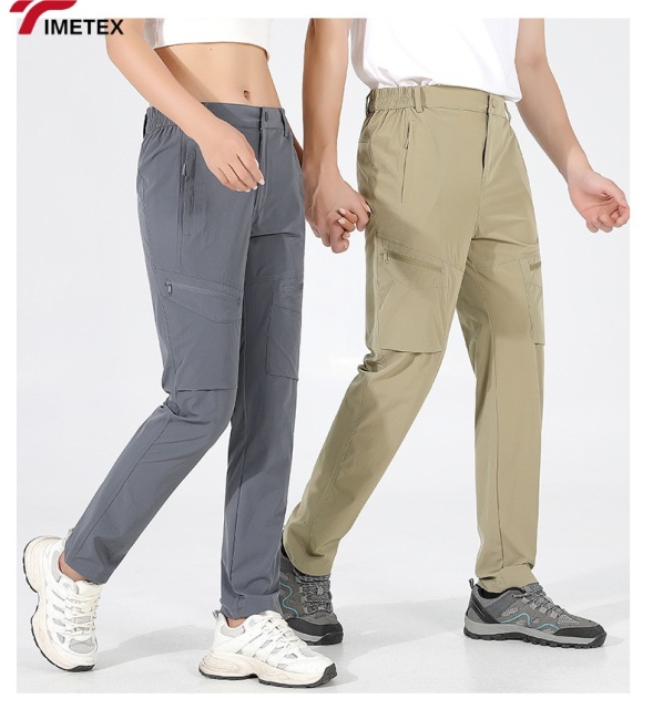 TIMETEX New Quick Dry Pants Men Women Wear-resistant Waterproof Breathable Climbing Trouser Outdoor Hiking Camping Running Pants