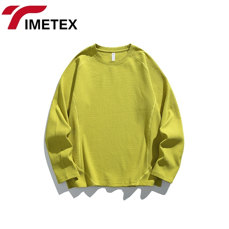 TIMETEX Men's Summer Gym Training Top Zip-Up Breathable Activewear Casual Short Sleeve Solid Pattern T-Shirt
