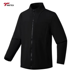 TIMETEX Custom Logo Men's Active Sports Outdoor Run Waterproof Jacket Winter XL Size Stand Collar Zipper Closure Windproof Thin
