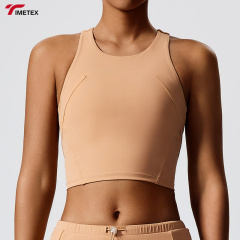 Women's Tight Sports Skirt with Chest Pad Outdoor Golf Fitness & Tennis Wear Set