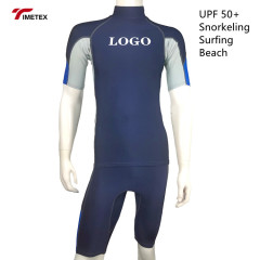Customized Logo UPF 50 Rash Guard Bjj Compression Fit Mens Short Sleeve Mma Rash Guard