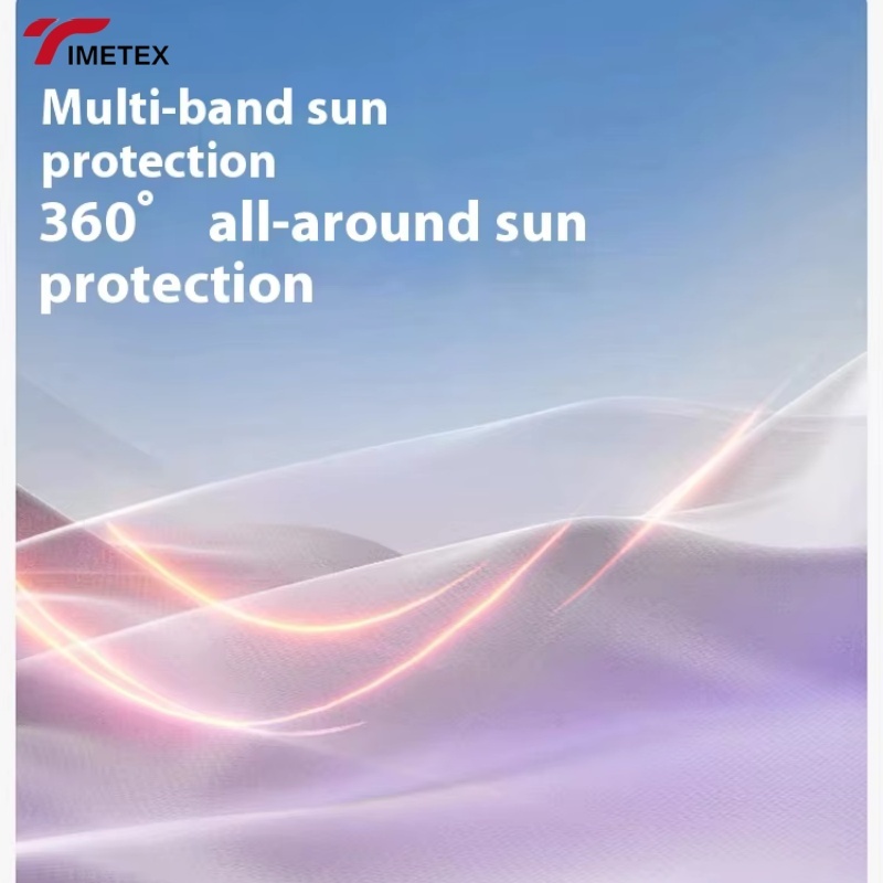 TIMETEX Summer High-Power Sun Protection Ice Silk Long-Sleeved Hooded Rash Breathable Anti-Ultraviolet Zipper Thin Windproof