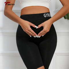 Pregnant Women's Shorts Summer High Waist Maternity Yoga Pants