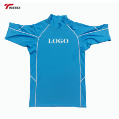 TIMETEX OEM Design Compression Rash Guard Custom Sublimation Swimming Mens Rash Guards