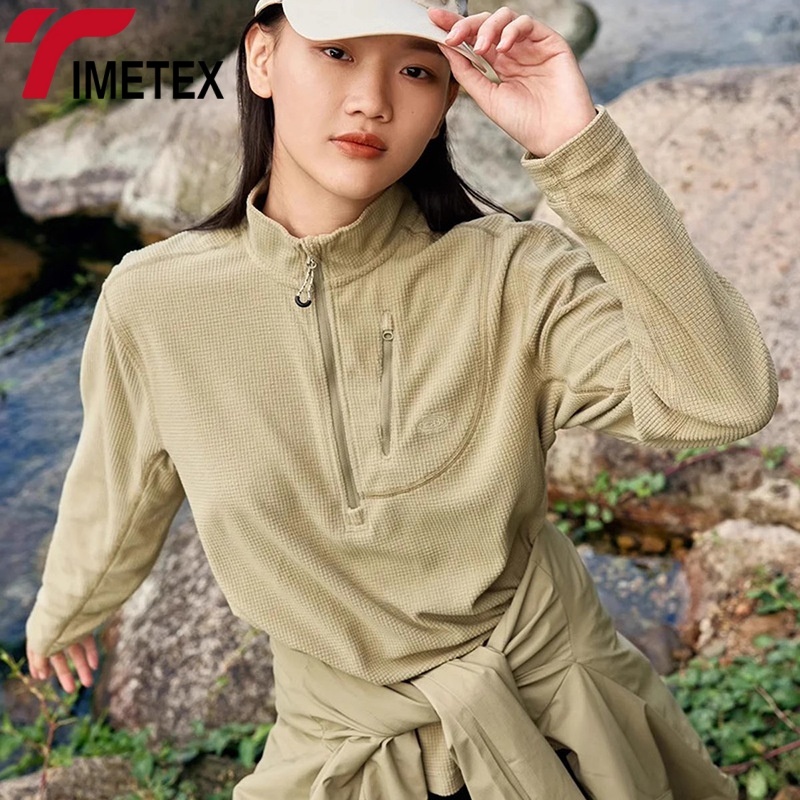TIMETEX Premium Men's Half Zip Sweatshirts High Quality Cotton Hoodies Mock Neck Custom ODM Factory for Custom Colors Designs