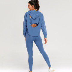 TIMETEX High Quality Custom Logo Gym Workout Sports Fitness 3 Piece Yoga Set Fitness Clothing for Women