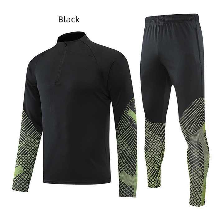 Men's Women's Football Training Suit for Spring Autumn Youth Game Sports Team Uniforms Plus Size Children's Football Appearance