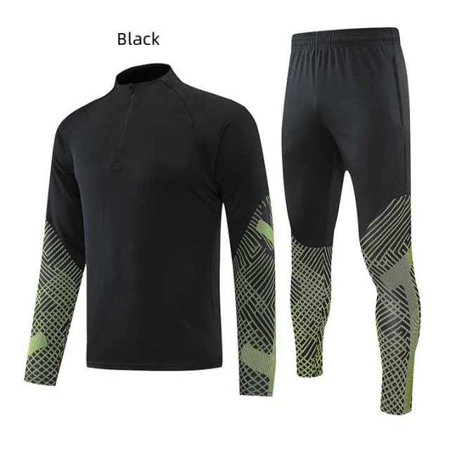 Men's Women's Football Training Suit for Spring Autumn Youth Game Sports Team Uniforms Plus Size Children's Football Appearance