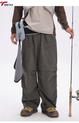 TIMETEX Detachable Long Pants Wicking Breathable Quick-Drying Cool-Feeling for Outdoor Sports Sun Protection Mountain Mid