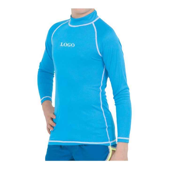 Custom High Quality Surf Rashguard Design Logo Uv+ 50 Anti Uv  Children Rash Guard Long Sleeve Boys Rash Guard