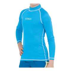 Custom High Quality Surf Rashguard Design Logo Uv+ 50 Anti Uv  Children Rash Guard Long Sleeve Boys Rash Guard