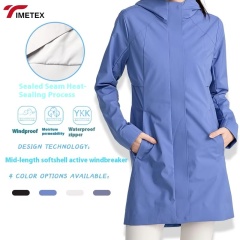 TIMETEX Custom Unisex Thin Waterproof Windbreaker Hooded Collar Autumn Season Clothing Printed Logo Label ODM/OEM for Men Women
