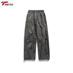 TIMETEX Custom High Quality Men's Straight Leg Sports Jogger Pants Multi-Pocket Casual Outdoor Loose Cargo Waist Anti-Wrinkle