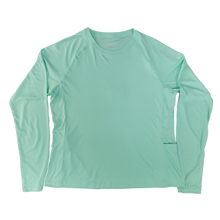 High Quality Custom Sunscreen Uv Solid Color Quick Dry Rash Guard T-Shirt Rash Guard Loose Fit Men Long Sleeve Fishing Shirt
