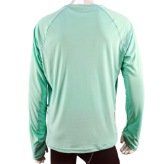 High Quality Custom Sunscreen Uv Solid Color Quick Dry Rash Guard T-Shirt Rash Guard Loose Fit Men Long Sleeve Fishing Shirt