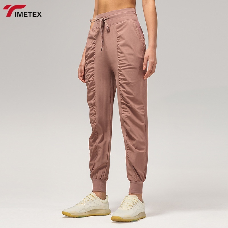 TIMETEX Moisture Wicking Tummy Control High Waist Seamless Activewear Workout Tights Long Cargo Pants Casual Style for Women's