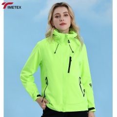 TIMETEX Outdoor Waterproof Zipper Blouson Women's Sun protection Jacket Breathable Solid Pattern Men's Mountaineering Suit