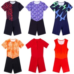 Wholesale High Quality Tights Men Tracksuits Custom Logo Bodysuit Short Sleeve Men's Clothing Tracksuit