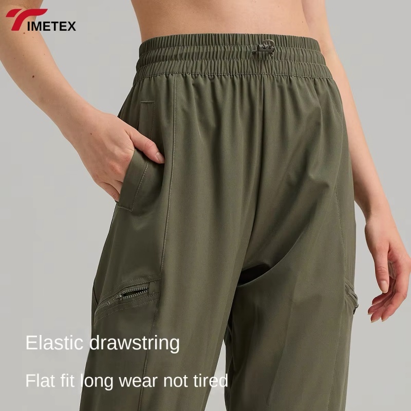 TIMETEX Women's Cargo Joggers Lightweight Quick Dry Hiking Pants Athletic Workout Lounge Casual Outdoor