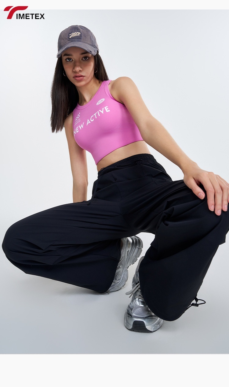 TIMETEX Outdoor Yoga Pants Women Hiking Leggings Breathable Stretch High Waist Quick Dry Trousers with Storage Pockets