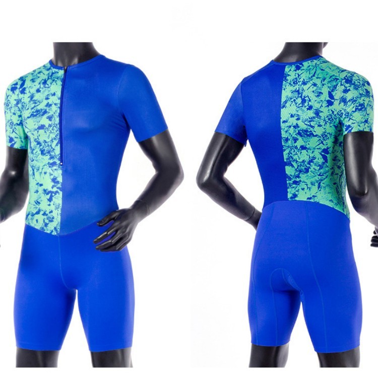 Wholesale High Quality Tights Men Tracksuits Custom Logo Bodysuit Short Sleeve Men's Clothing Tracksuit