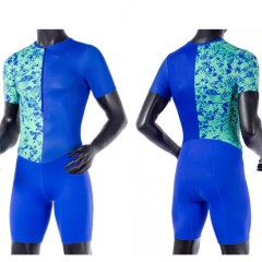 Wholesale High Quality Tights Men Tracksuits Custom Logo Bodysuit Short Sleeve Men's Clothing Tracksuit