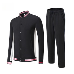 Men's and Women's New Autumn Winter Sportswear Adult Football Casual Wear Cardigan Game Training Uniforms Plus Size Options