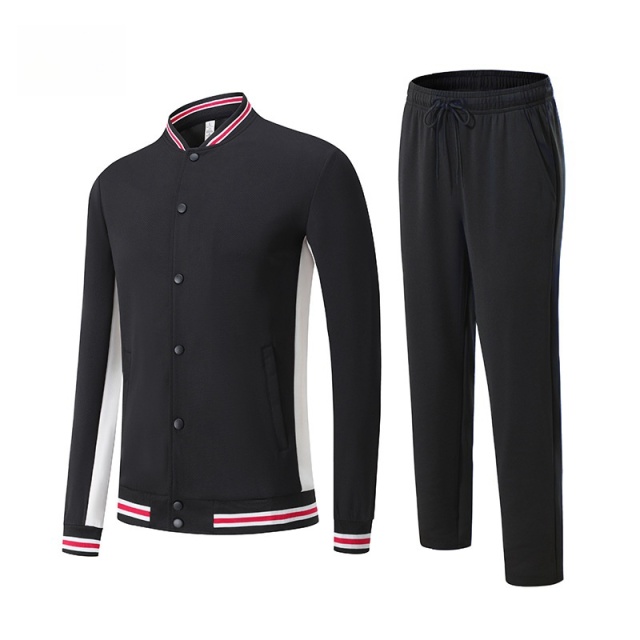 Men's and Women's New Autumn Winter Sportswear Adult Football Casual Wear Cardigan Game Training Uniforms Plus Size Options