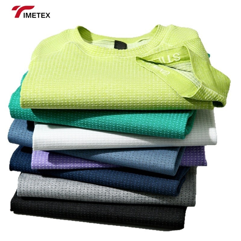Wholesale Custom Printing Men's Gym Tshirt Quick Dry QuickSport Wear Blank Polyester with Your Logo