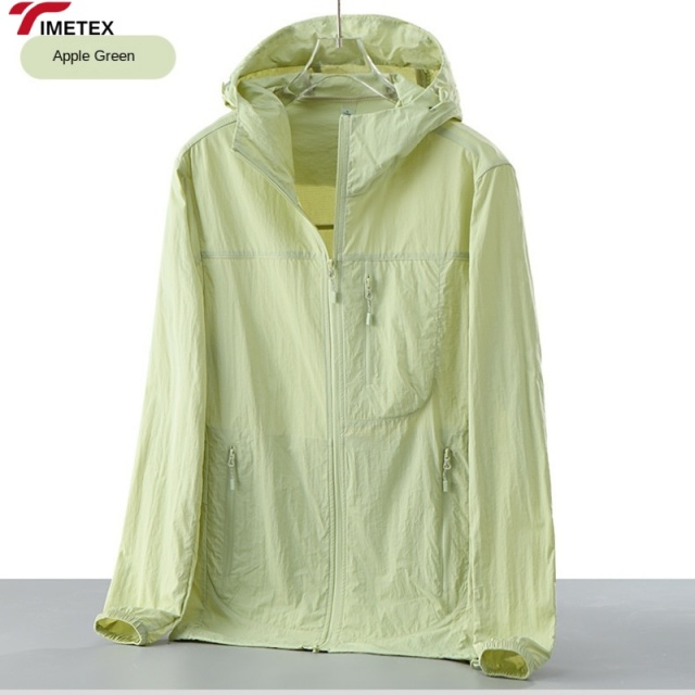TIMETEX Custom Logo Soft Shell Lightweight  Hoodie UPF 50+ Compression Breathable Unisex Jackets for Sun Protection Hiking