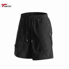 Men's Sports Shorts for Summer Outdoor Activities Fashion Brand's Mid-Loose Casual Lightweight Three-Proof Active Bottoms
