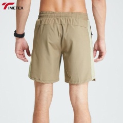 TIMETEX Unisex Dry Fit Workout Training Shorts Custom Mesh Fitness Zipper Loose Casual Elastic Waist Closure Adults Sportswear