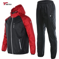 TIMETEX Sauna Suit Fashion Workout Plus Size Sportswear Gym Weight Loss Slimming Sweat Suits