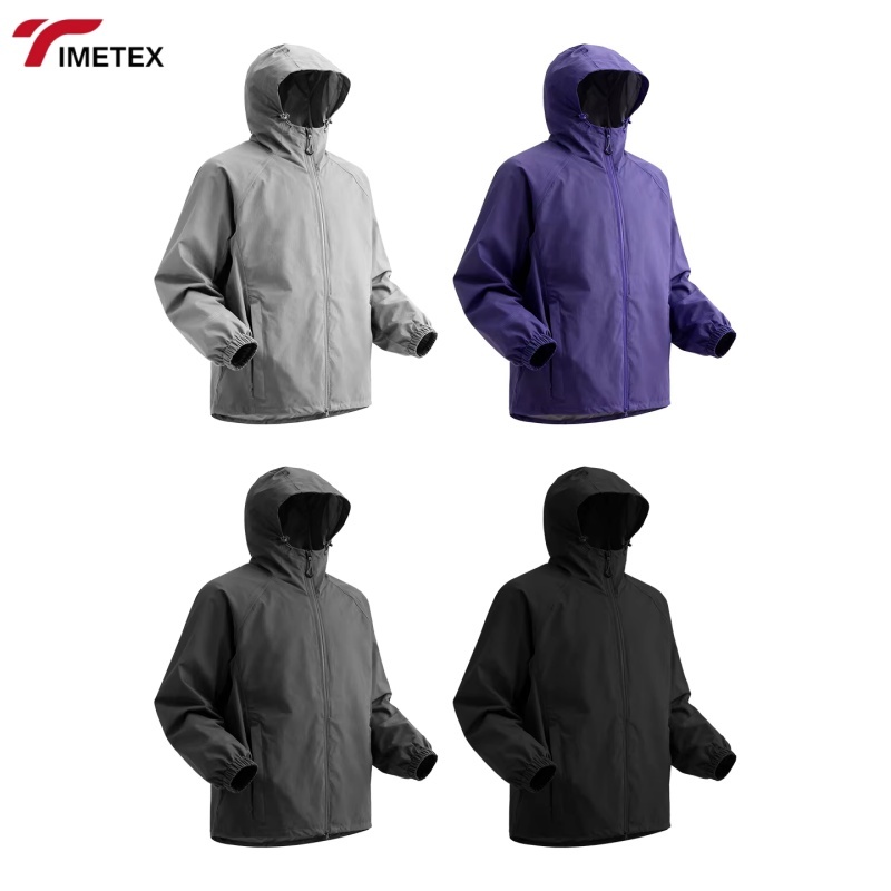 Minimally Designed Men's Jacket Windproof Waterproof Scratch Resistant Jacket Lightweight Jacket for Outdoor Camping