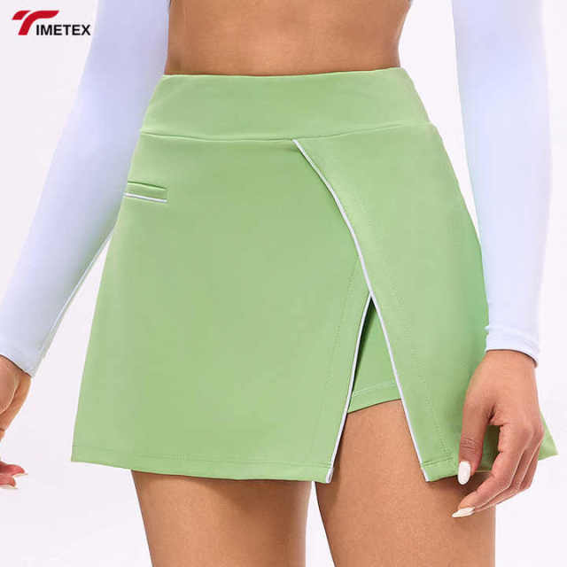 New Anti-Slip Sports Skirt for Spring Summer Badminton Breathable Tennis Skirt Fitness Sports Skirt