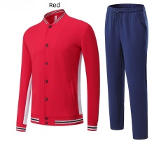 Men's and Women's New Autumn Winter Sportswear Adult Football Casual Wear Cardigan Game Training Uniforms Plus Size Options