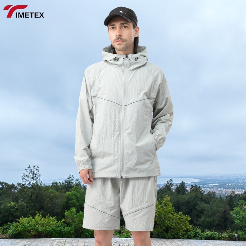 TIMETEX Ultra-Thin Breathable Summer Ice Silk Anti-UV Sun Protection Clothing Outdoor Windproof