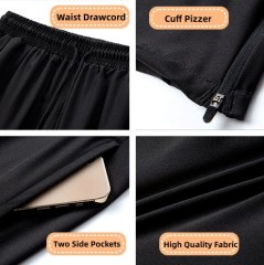 TIMETEX Men's Summer Sweatpants Quick Drying Running Pants Men's Loose Pants Gym