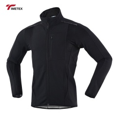 TIMETEX Lightweight High Visibility Reflective Jacket Unisex Breathable Zipper Casual Reversible Design Autumn Safety Polartec