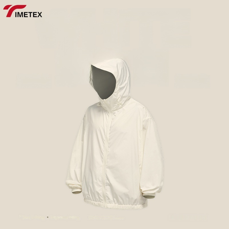 TIMETEX Unisex  Outdoor Sun and UV Protection Running Wind Breaker Jacket Lightweight Waterproof Tracksuit With Pouch