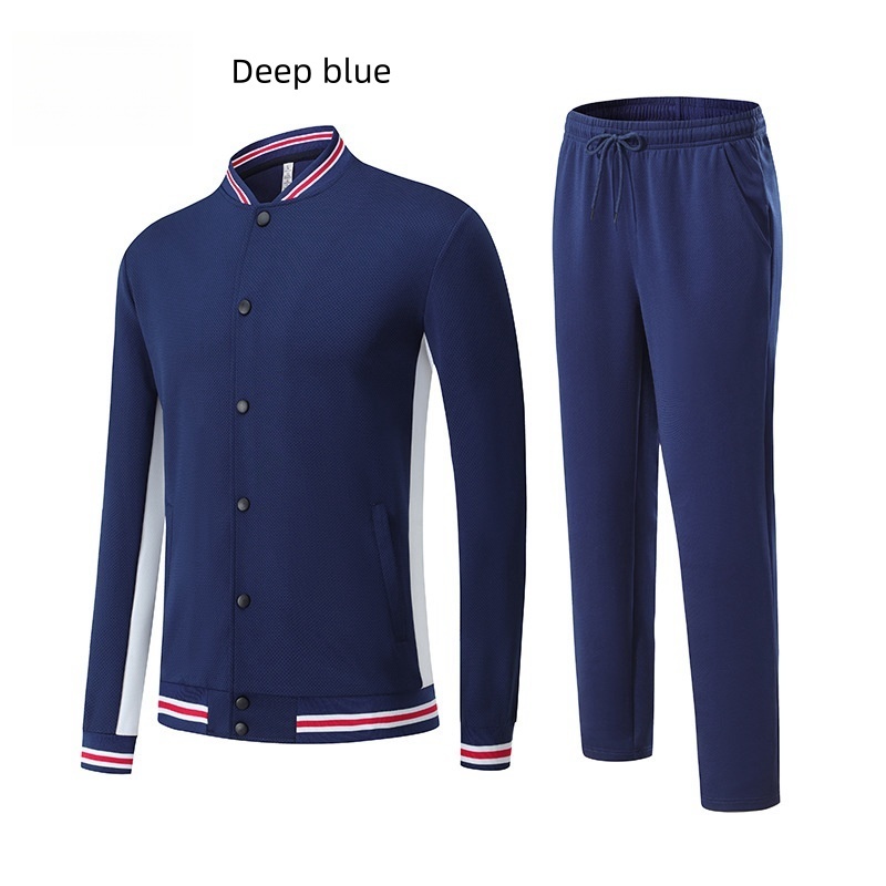 Men's and Women's New Autumn Winter Sportswear Adult Football Casual Wear Cardigan Game Training Uniforms Plus Size Options