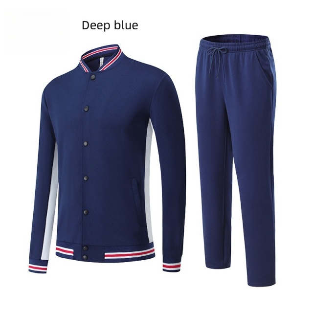 Men's and Women's New Autumn Winter Sportswear Adult Football Casual Wear Cardigan Game Training Uniforms Plus Size Options