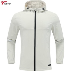 TIMETEX Custom Men's Autumn Winter Sports Windbreaker Quick Dry Long Sleeve Hooded Jacket Stand Zipper Closure WaterproofPrinted