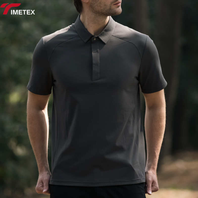 Wholesale Tactical Polo T-Shirt Quick Dry Breathable Spandex Loose Fit Outdoor Sports Training Custom Embroidery Golf Polo Shirt