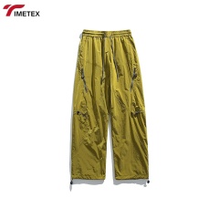 TIMETEX Custom High Quality Men's Straight Leg Sports Jogger Pants Multi-Pocket Casual Outdoor Loose Cargo Waist Anti-Wrinkle