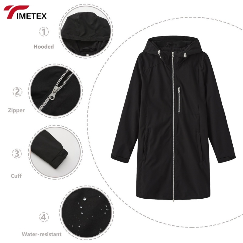 TIMETEX Breathable Hood Comfortable Waterproof Genuine Leather Custom Logo Top Trending Casual Wear Hot Sale