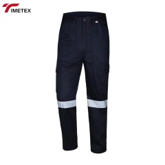 Wholesale Light Breathable Quick-Drying Hi Vis LED Flash Cargo Pants High Quality Custom Logo Cotton Anti-Pilling Reflective