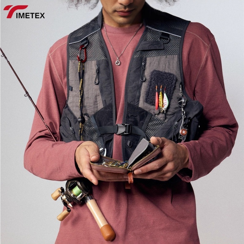 TIMETEX for Mountain Exploration Fishing Work Coverall Breathable Mesh Ventilation Windproof UV Protection Unisex