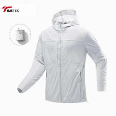 Custom Running Jacket Waterproof Light Weight Windproof Quick Dry UPF100+ Skin Training Gym Sports Windbreaker Jacket