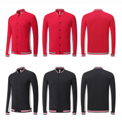 Men's and Women's New Autumn Winter Sportswear Adult Football Casual Wear Cardigan Game Training Uniforms Plus Size Options